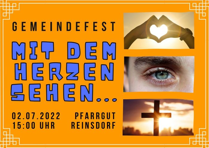 Gemeindefest 2022 Einladung