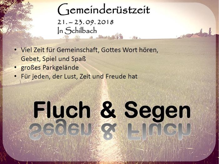 Gemeinderüstzeit 2018